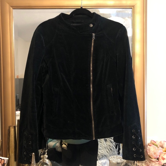 BNCI black suede jacket - Picture 2 of 8